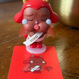 Pop Mart Crying for Love Crybaby Red Devil